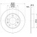 Bromsskiva PRO 8DD 355 120-581 Hella