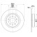 Bromsskiva PRO 8DD 355 120-931 Hella