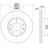 Bromsskiva PRO 8DD 355 122-431 Hella