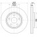 Bromsskiva PRO 8DD 355 122-681 Hella