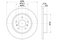 Bromsskiva PRO 8DD 355 122-771 Hella
