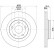 Bromsskiva PRO 8DD 355 123-141 Hella