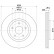 Bromsskiva PRO 8DD 355 123-151 Hella