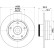 Bromsskiva PRO 8DD 355 123-251 Hella