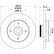 Bromsskiva PRO 8DD 355 123-301 Hella