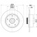 Bromsskiva PRO 8DD 355 123-311 Hella
