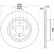 Bromsskiva PRO 8DD 355 123-451 Hella
