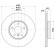 Bromsskiva PRO 8DD 355 125-351 Hella