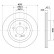 Bromsskiva PRO 8DD 355 125-381 Hella