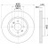 Bromsskiva PRO 8DD 355 125-501 Hella