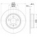 Bromsskiva PRO 8DD 355 126-631 Hella