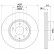 Bromsskiva PRO 8DD 355 126-981 Hella