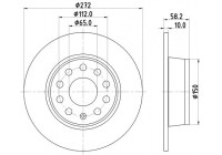 Bromsskiva PRO 8DD 355 131-811 Hella