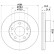 Bromsskiva PRO 8DD 355 132-141 Hella