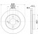 Bromsskiva PRO 8DD 355 132-381 Hella