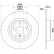 Bromsskiva PRO 8DD 355 132-391 Hella