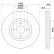 Bromsskiva PRO 8DD 355 132-721 Hella