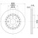 Bromsskiva PRO 8DD 355 134-251 Hella