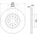 Bromsskiva PRO 8DD 355 134-371 Hella