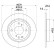 Bromsskiva PRO 8DD 355 134-681 Hella