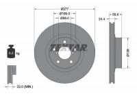 Bromsskiva PRO 92094603 Textar