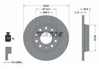 Bromsskiva PRO 92106303 Textar