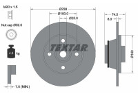 Bromsskiva PRO 92154103 Textar