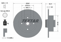 Bromsskiva PRO 92154403 Textar