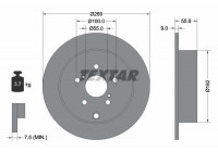 Bromsskiva PRO 92170403 Textar