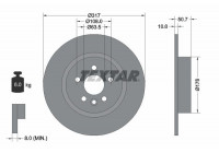 Bromsskiva PRO 92300403 Textar