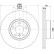 Bromsskiva PRO HC 8DD 355 133-201 Hella