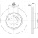 Bromsskiva PRO High Carbon 8DD 355 127-601 Hella
