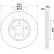 Bromsskiva PRO High Carbon 8DD 355 127-671 Hella