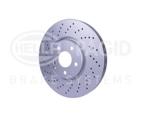 Bromsskiva PRO High Carbon 8DD 355 128-151 Hella, bild 3