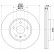 Bromsskiva PRO High Carbon 8DD 355 129-091 Hella