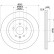 Bromsskiva PRO High Carbon 8DD 355 129-551 Hella