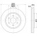 Bromsskiva PRO High Carbon 8DD 355 129-561 Hella