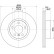 Bromsskiva PRO High Carbon 8DD 355 129-631 Hella