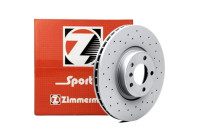 Bromsskiva SPORT BRAKE DISC COAT Z 530.2470.52 Zimmermann