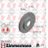 Bromsskiva SPORT COAT Z 250.1328.52 Zimmermann, miniatyr 2
