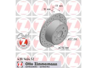 Bromsskiva SPORT COAT Z 430.1464.52 Zimmermann