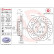 Bromsskiva TWO-PIECE DISCS LINE 09.C395.13 Brembo, miniatyr 3