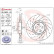 Bromsskiva TWO-PIECE DISCS LINE 09.D601.43 Brembo, miniatyr 2