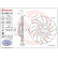 Bromsskiva TWO-PIECE DISCS LINE 09.D898.23 Brembo, miniatyr 2