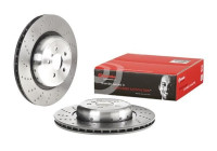 Bromsskiva TWO-PIECE DISCS LINE 09.D901.23 Brembo