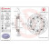 Bromsskiva TWO-PIECE FLOATING DISCS LINE 09.9315.23 Brembo, miniatyr 3