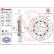 Bromsskiva TWO-PIECE FLOATING DISCS LINE 09.A187.13 Brembo, miniatyr 2