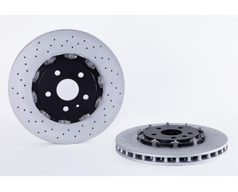 Bromsskiva TWO-PIECE FLOATING DISCS LINE 09.A804.33 Brembo, bild 3