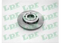 Bromsskiva V2291V Lpr