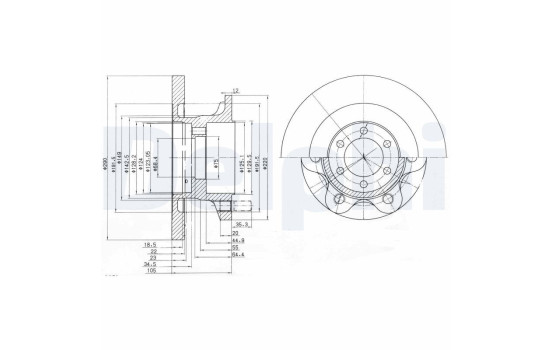 FRIHANDSDISK BG9722 Delphi